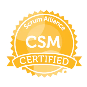 Certified Scrum Master CSM Certificate